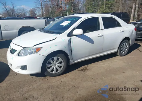 2010 Toyota Corolla Le из США, поврежденный, VIN 1NXBU4EE6AZ190384